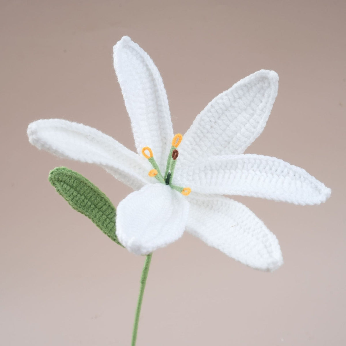 10 Pcs Handmade Crochet Lily Flowers