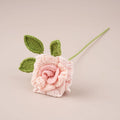 10 Stems Handmade Crochet Roses – Knitted Artificial Flowers for Bouquets, Home Decor &amp; Gifts
