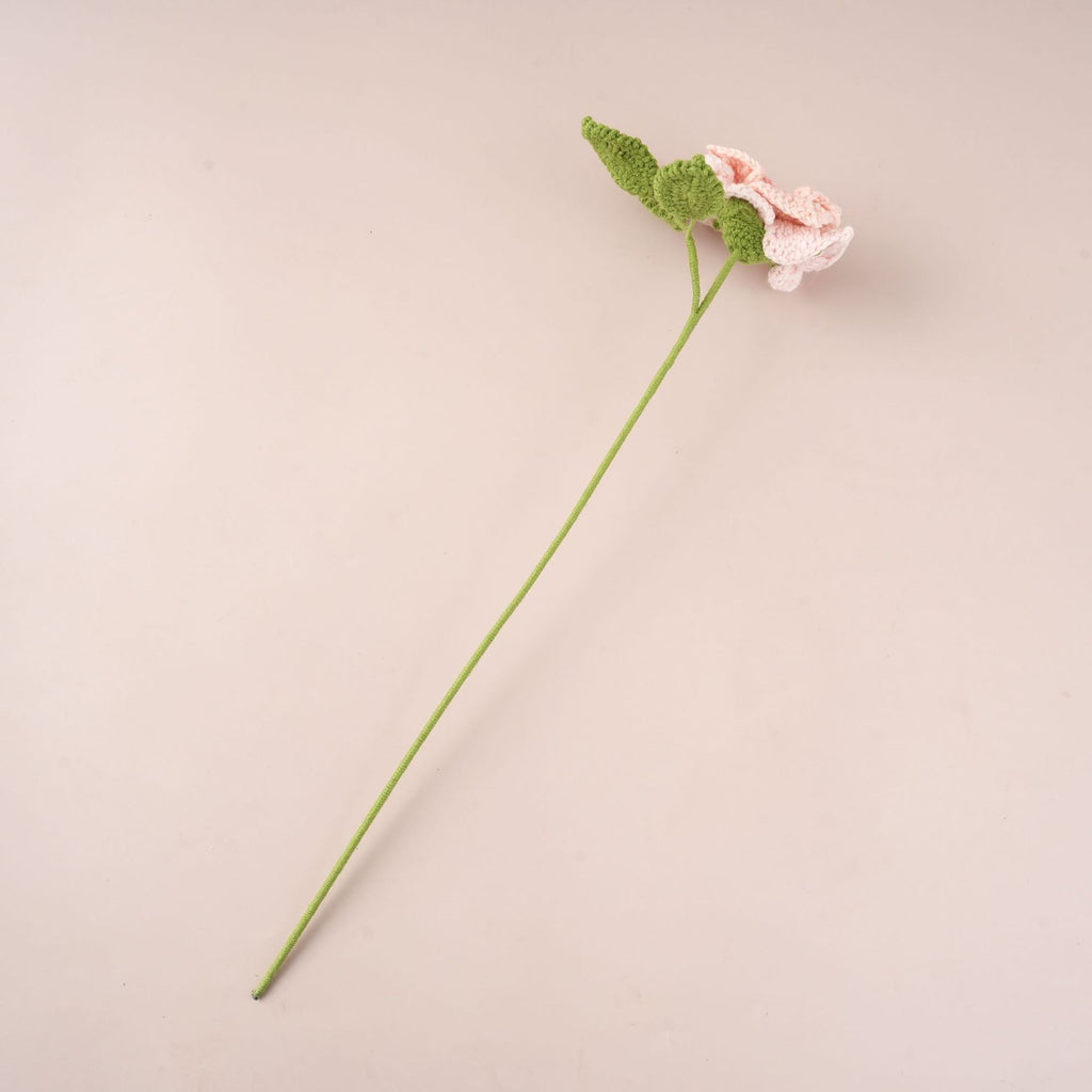 10 Stems Handmade Crochet Roses – Knitted Artificial Flowers for Bouquets, Home Decor &amp; Gifts