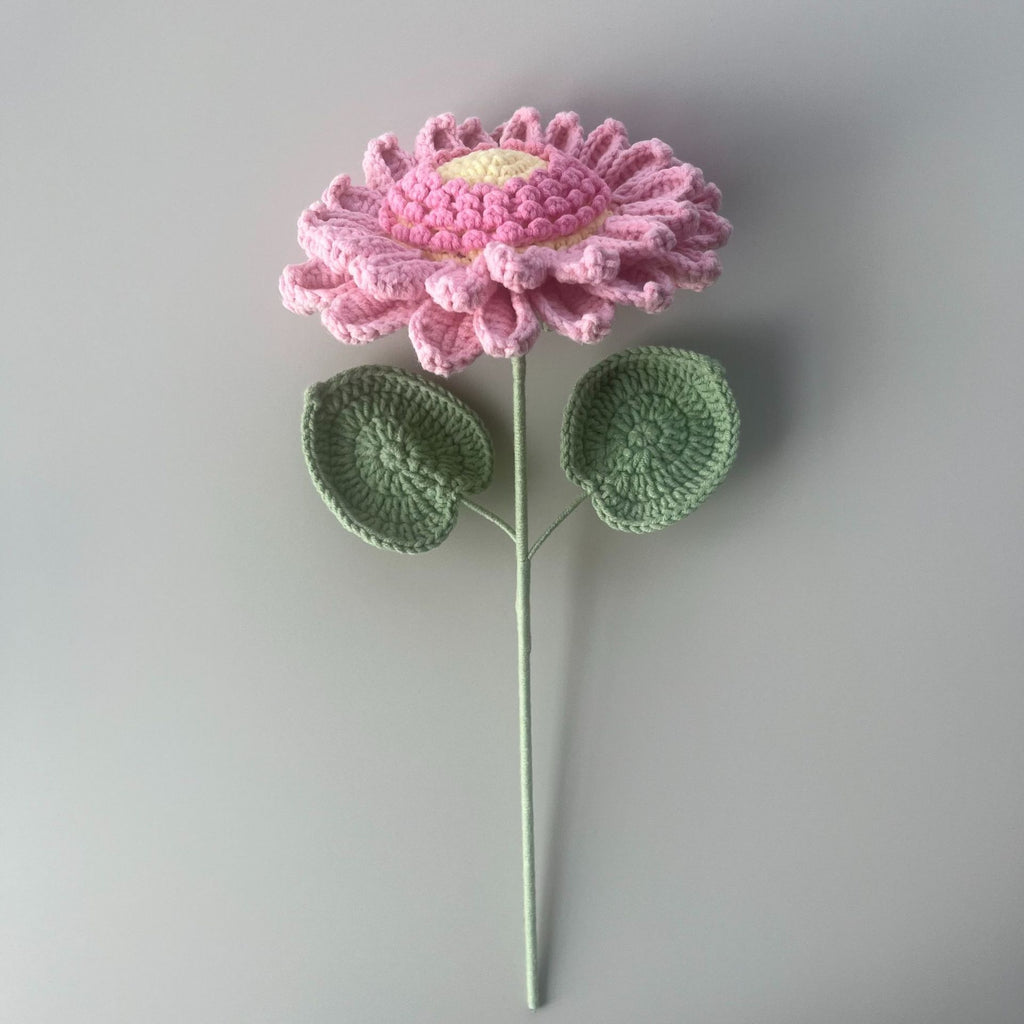 Crochet Sunflower Stems — 5-Pack