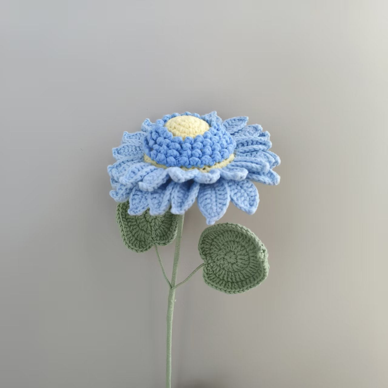 Crochet Sunflower Stems — 5-Pack