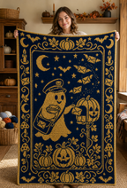 Mail Ghost Pumpkin C2C Crochet Mosaic Pattern-Digital Download