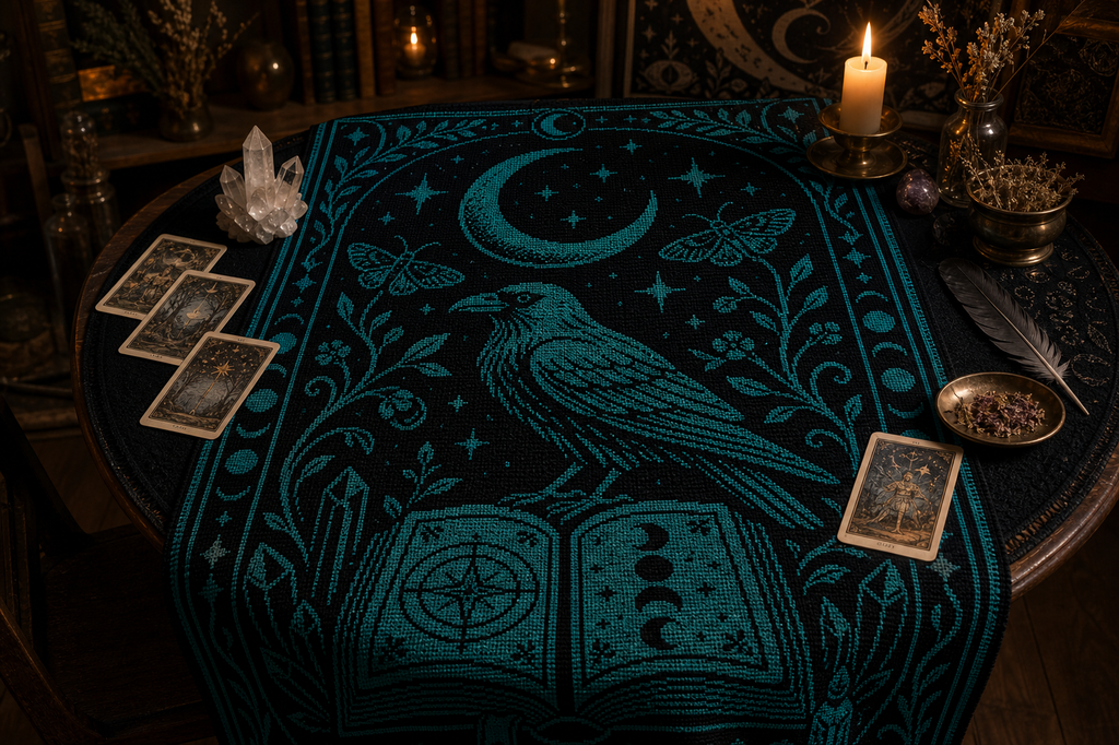 Raven Moon C2C Crochet Mosaic Pattern-Digital Download