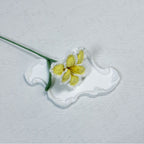 Crochet Parrot Tulip Stems-10-Pack