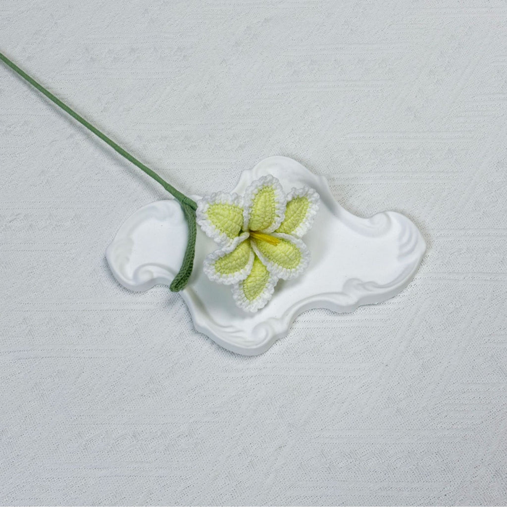 Crochet Parrot Tulip Stems-10-Pack