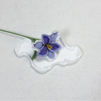 Crochet Parrot Tulip Stems-10-Pack
