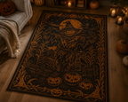 Scarecrow Pumpkin C2C Crochet Mosaic Pattern-Digital Download