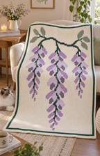 Wisteria C2C Blanket Pattern PDF-Digital Download