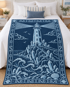 Crystal Lighthouse C2C Crochet Mosaic Pattern-Digital Download