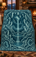 Crystal Waterfall C2C Crochet Mosaic Pattern-Digital Download