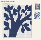 Ghost Quilt C2C Crochet Mosaic Pattern-Digital Download