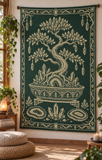 Crystal Bonsai C2C Crochet Mosaic Pattern-Digital Download