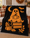 Ghost Pumpkin Halloween C2C Crochet Mosaic Pattern-Digital Download