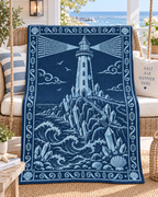 Crystal Lighthouse C2C Crochet Mosaic Pattern-Digital Download