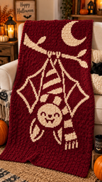 Halloween C2C Crochet Pattern Bundle – 10 Designs Digital Download