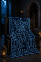 Gothic Cathedral C2C Crochet Mosaic Pattern-Digital Download