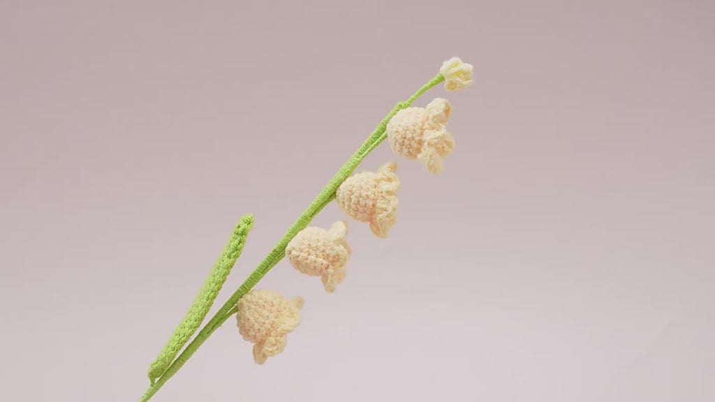 Crochet Bellflower Stems — 10-Pack