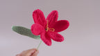 Handmade Crochet Tulip Flowers – Set of 10 Stems