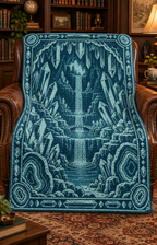 Crystal Waterfall C2C Crochet Mosaic Pattern-Digital Download