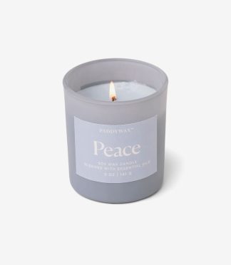 Linnea Relax Scented Candle In Tea Room Candle - Purple