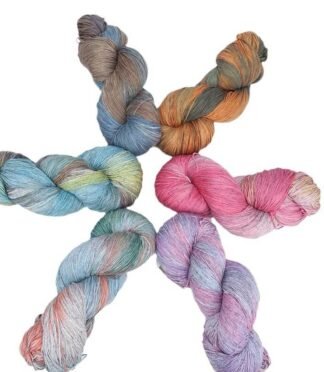 1Pcs Spray-Dyed Section Dyed Cotton 100% Cotton 32tex