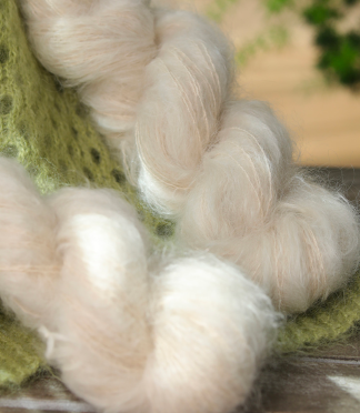 5PCS 3 Silk Mohair Thread 50g/150m Hand Dyed Thread Special Thread